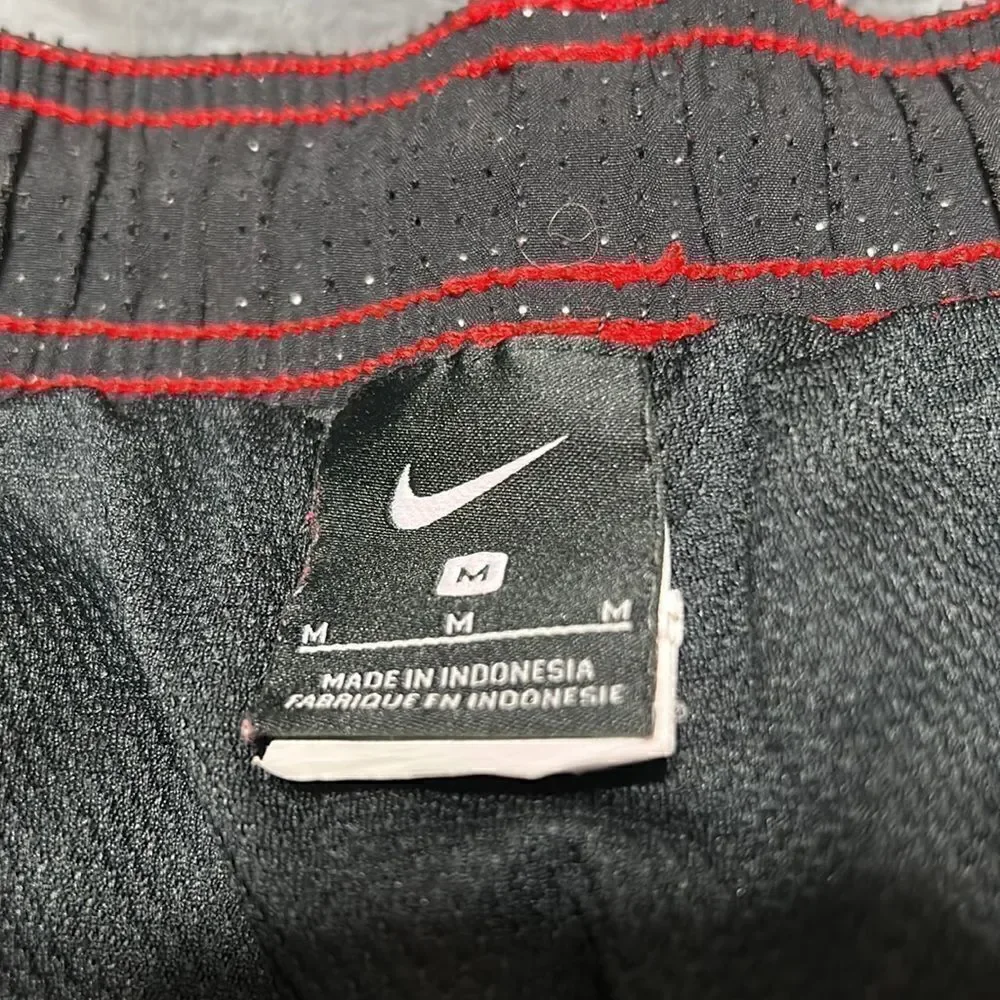 Nike  Red and Black Swim Trunks (Men's Size Medium)
